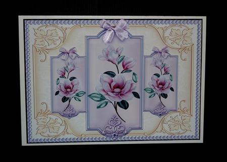Vintage Magnolia Blossoms Panels by Lynn Butters