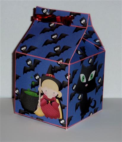 Milk Carton Gift Box - Witchiepoo by Lynn Butters