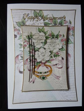 Wedding Rings Curved Tunnel Sheet by Lynn Butters