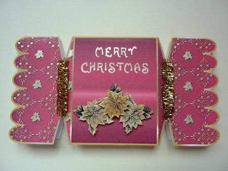 Large Christmas Cracker Card 2 by Lynn Butters