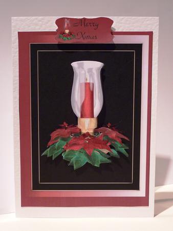 Christmas Candle by Lynn Butters