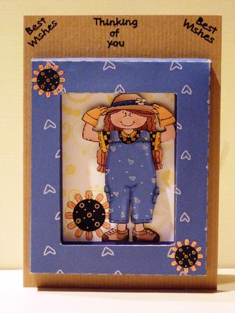 Have Fun in the Sun Picture Framed Card by Lynn Butters