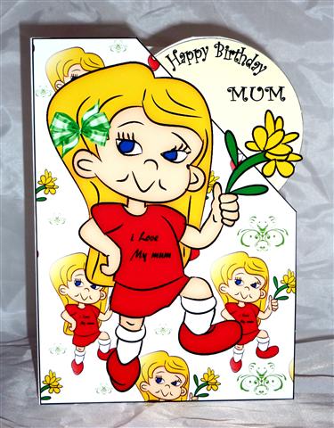 I Love Mum Over the Corner by Lynn Butters