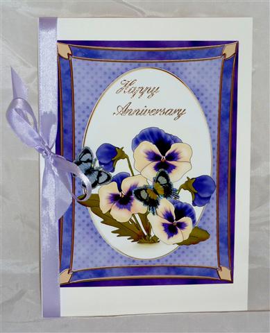A4 Pansy - Anniversary by Lynn Butters