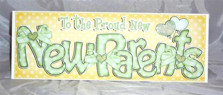 New Parents Matching Large Dl Insert by Lynn Butters