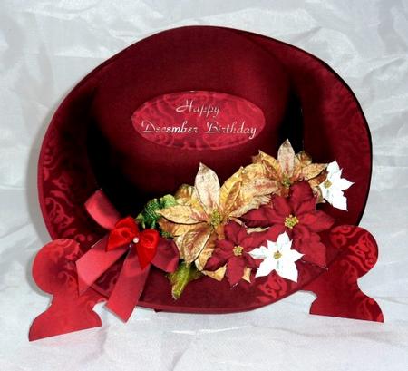 Hat Stand Mini Kit - Christmas Hat by Lynn Butters