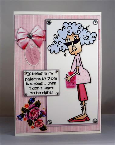 Stella Likes Her Pajamas Quick Card by Lynn Butters