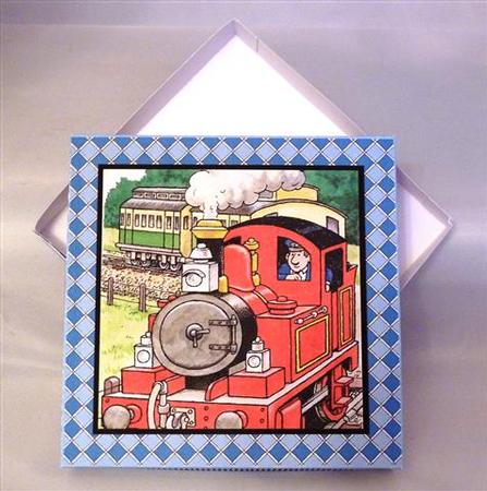 Tobias the Tank Engine 5" Gift Box by Lynn Butters