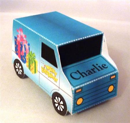 Model Van - Birthday Presents by Lynn Butters