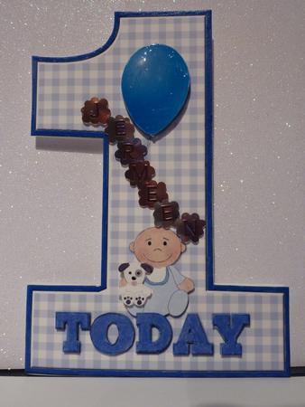 Baby Boys 1st Birthday by Lynn Butters