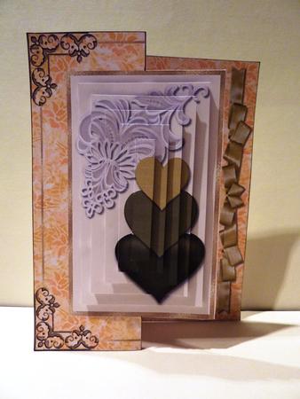 Life is a Journey Foldback Card by Lynn Butters