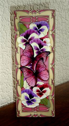 3D Offset Dl Butterflies & Pansies Pyramage Mini Kit by Lynn Butters