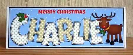 Rudolf the Red Nose Reindeer Charlie Large Dl by Lynn Butters