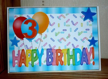 Happy Birthday with Numbers by Lynn Butters