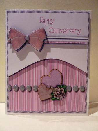 Anniversary Couple Card Topper by Lynn Butters