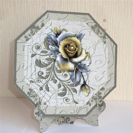 Octagonal Roses Pyramage 4 by Lynn Butters