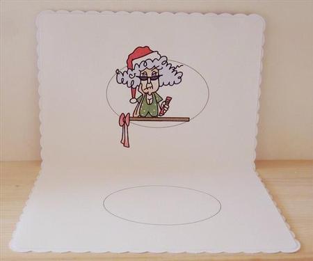 Stella Made You a Christmas Card Insert by Lynn Butters