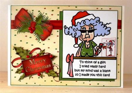 Stella Made You a Christmas Card Quick Card by Lynn Butters