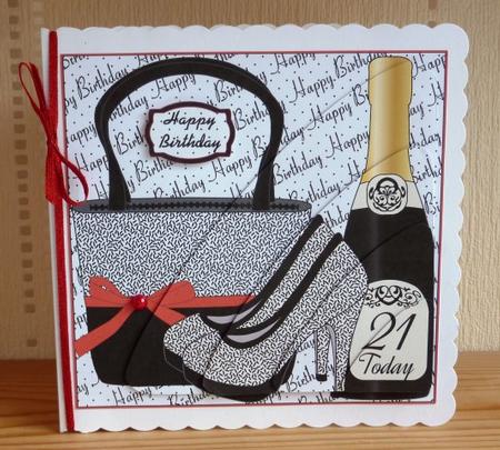 Bag, Shoes and Bubbly 21 Today Mini Kit by Lynn Butters