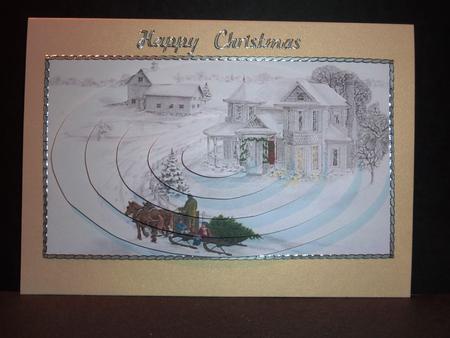 Winter Scene Pyramid Sheet by Lynn Butters