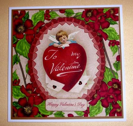 Retro Valentine's Day Quick Card by Lynn Butters