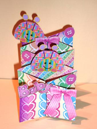 Baby Girl Cascade Card Kit by Lynn Butters