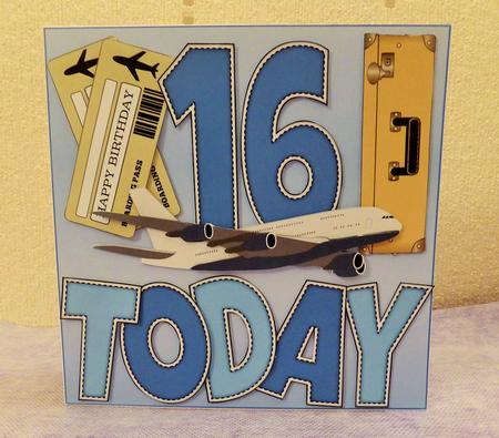 'any Age' with Plane Card Kit by Lynn Butters