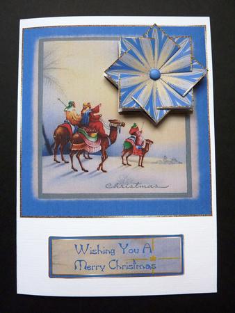 We Three Kings - Card Front + Teabag Tiles by Lynn Butters