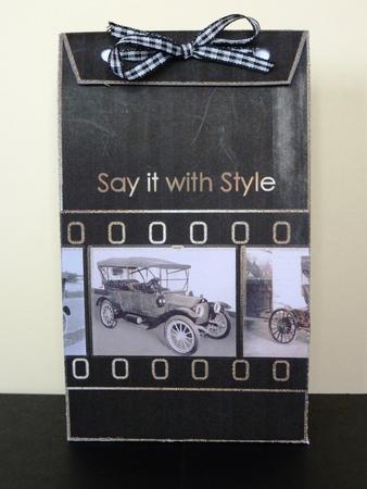 Gift Bag - Male / Say It with Style by Lynn Butters