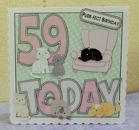 'any Age' with Cute Cats Mini Kit by Lynn Butters