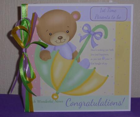 Pregnancy Congratulations Greeting Card by Lynn Butters
