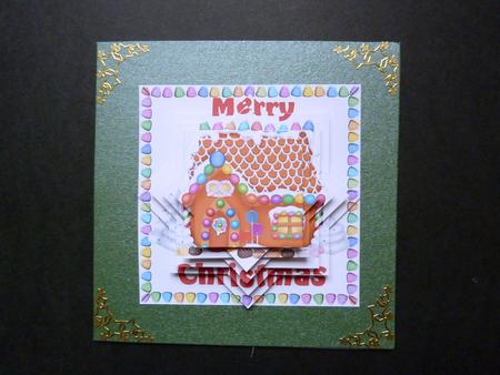 Gingerbread House Star Pyramid by Lynn Butters