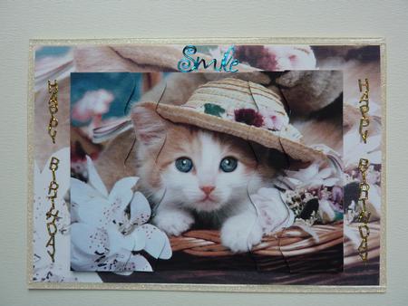 Wearing Her Easter Bonnet Wavy Side Stacker by Lynn Butters