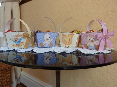 Easter Egg Baskets by Lynn Butters