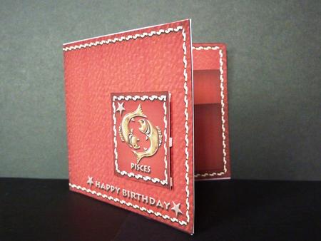 Star Sign Birthday Wallet Card Kit by Lynn Butters