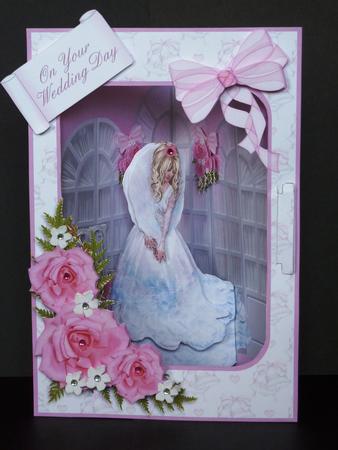 3D Corner Card Kit - the Bride Prepares by Lynn Butters