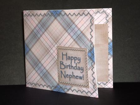 Blue & Biege Wallet Card Kit by Lynn Butters