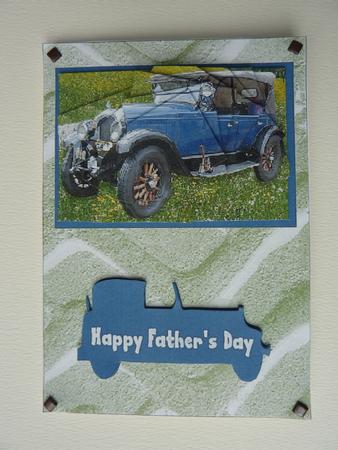 Vintage Car Spyramage by Lynn Butters