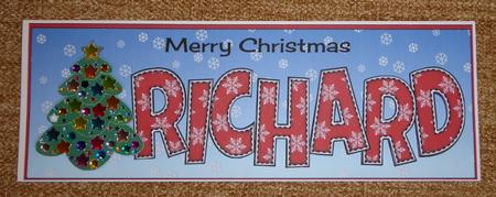 Christmas Tree Richard Large Dl by Lynn Butters