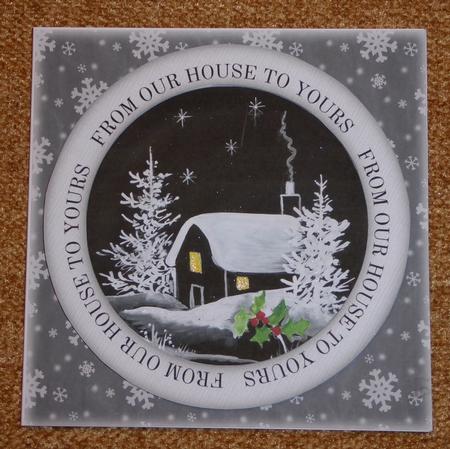From Our House to Yours Cozy Cottage Plate Card Kit by Lynn Butters