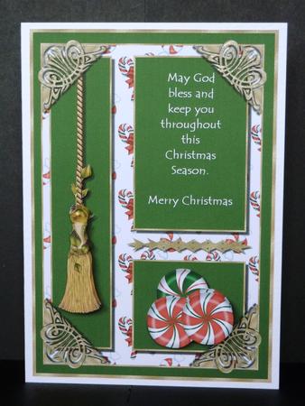 God's Christmas Blessings Topper by Lynn Butters