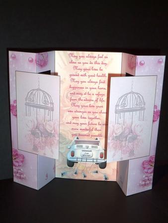 I Do Double Fold Back Card by Lynn Butters