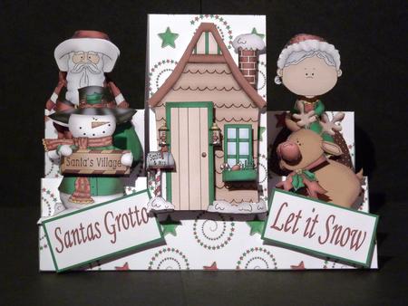 Santas Grotto by Lynn Butters