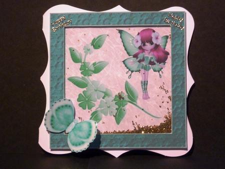 Fairy Wishes Shaker Card 2 by Lynn Butters