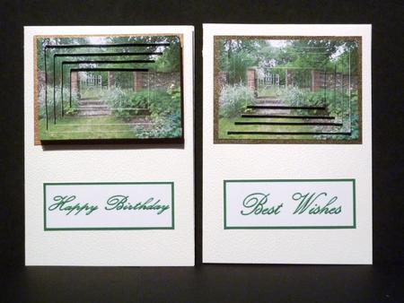 Garden Gate Two in One Pyramid Sheet by Lynn Butters