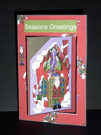 K Card Santas Workshop Sheet 2 by Lynn Butters