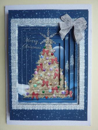 Oh Christmas Tree - Inverted Tunnel Card Kit by Lynn Butters