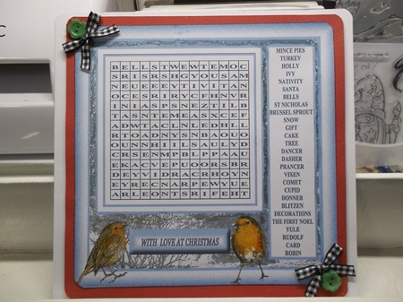 BUMPER CHRISTMAS WORD SEARCH, MINIKITS by Crafty Lynn