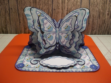 Butterfly easel OWLS by Crafty Lynn