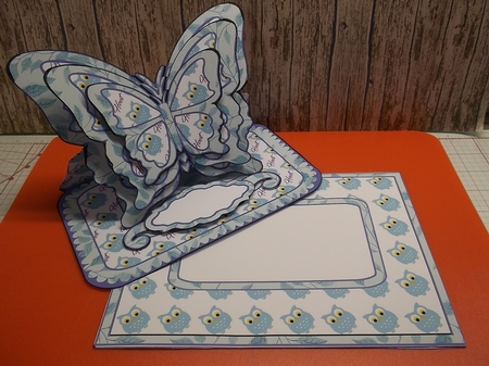 Butterfly easel OWLS by Crafty Lynn